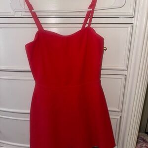 ALO Yoga Red Tennis Courtside Dress size small